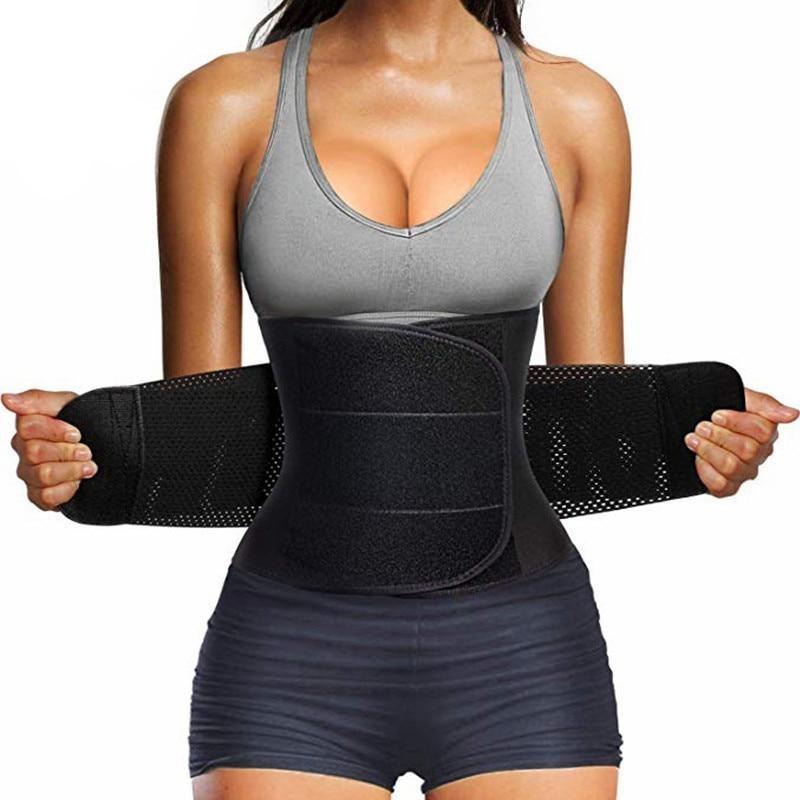Women Waist Trainer Strap Belly Tummy Waist Trainer Wrap Belt Bandage  Workout Body Ban Control Slimming Band Fitness Exercise Waistband  Adjustable Belt, 3 Meters 