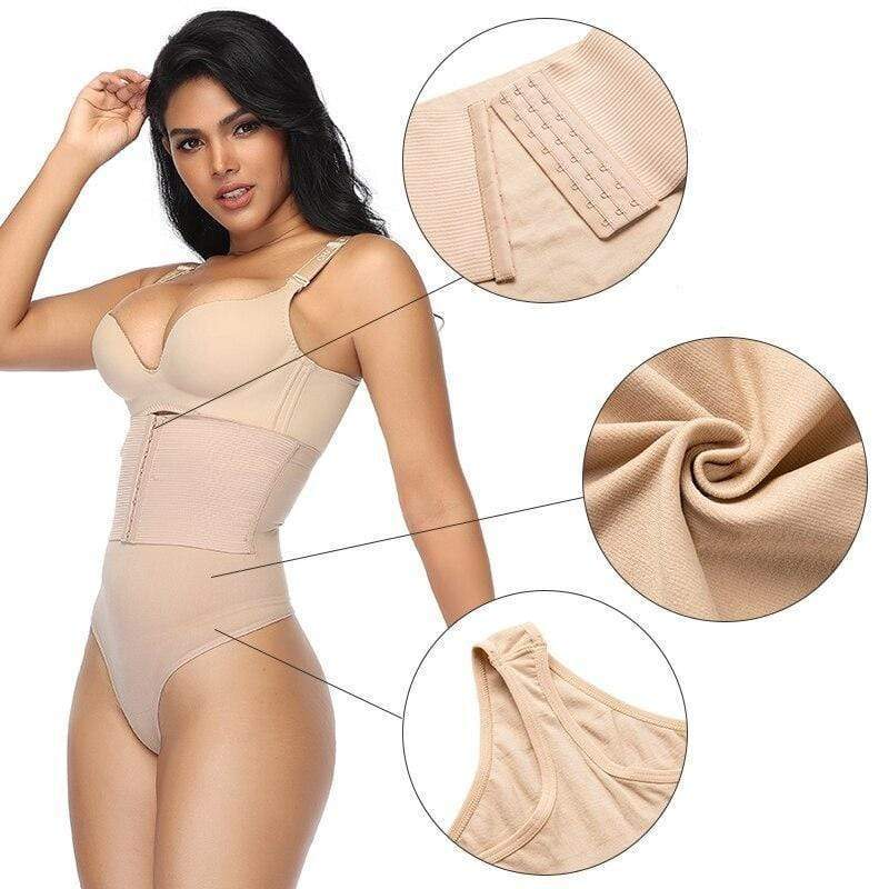 High Waist Body Shaper Thong